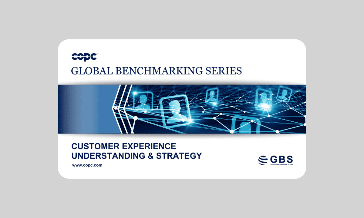 Global Benchmarking Series | Customer Experience Understanding & Strategy