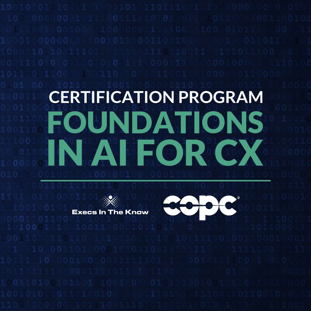 Foundations in AI for CX Class Image